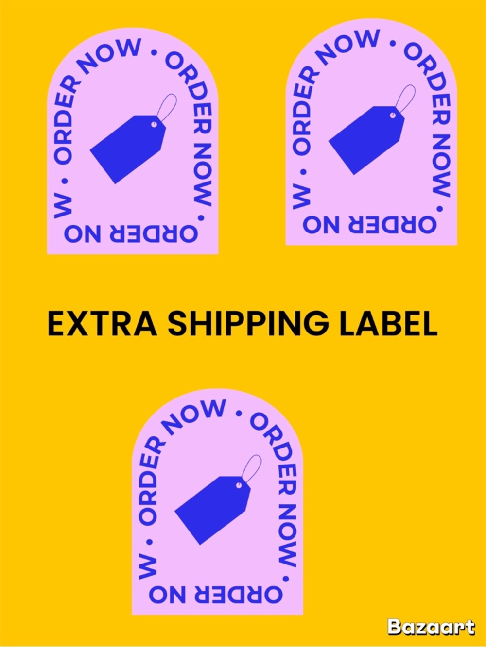 EXTRA SHIPPING LABEL 🏷️